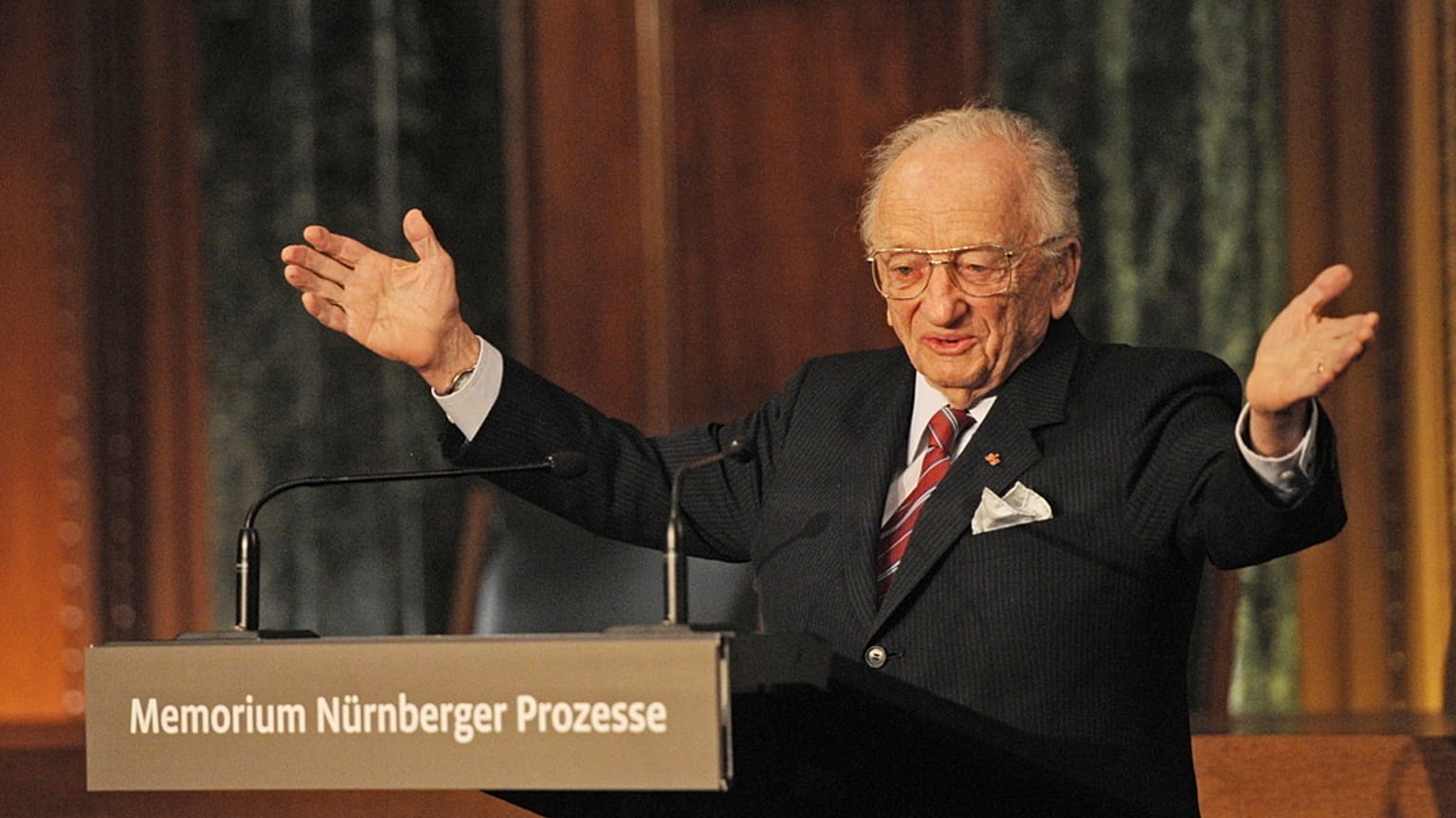 Ben Ferencz a perek évfordulóján