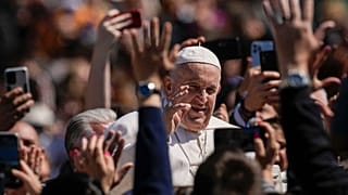 Papst Franziskus an Ostern 2023