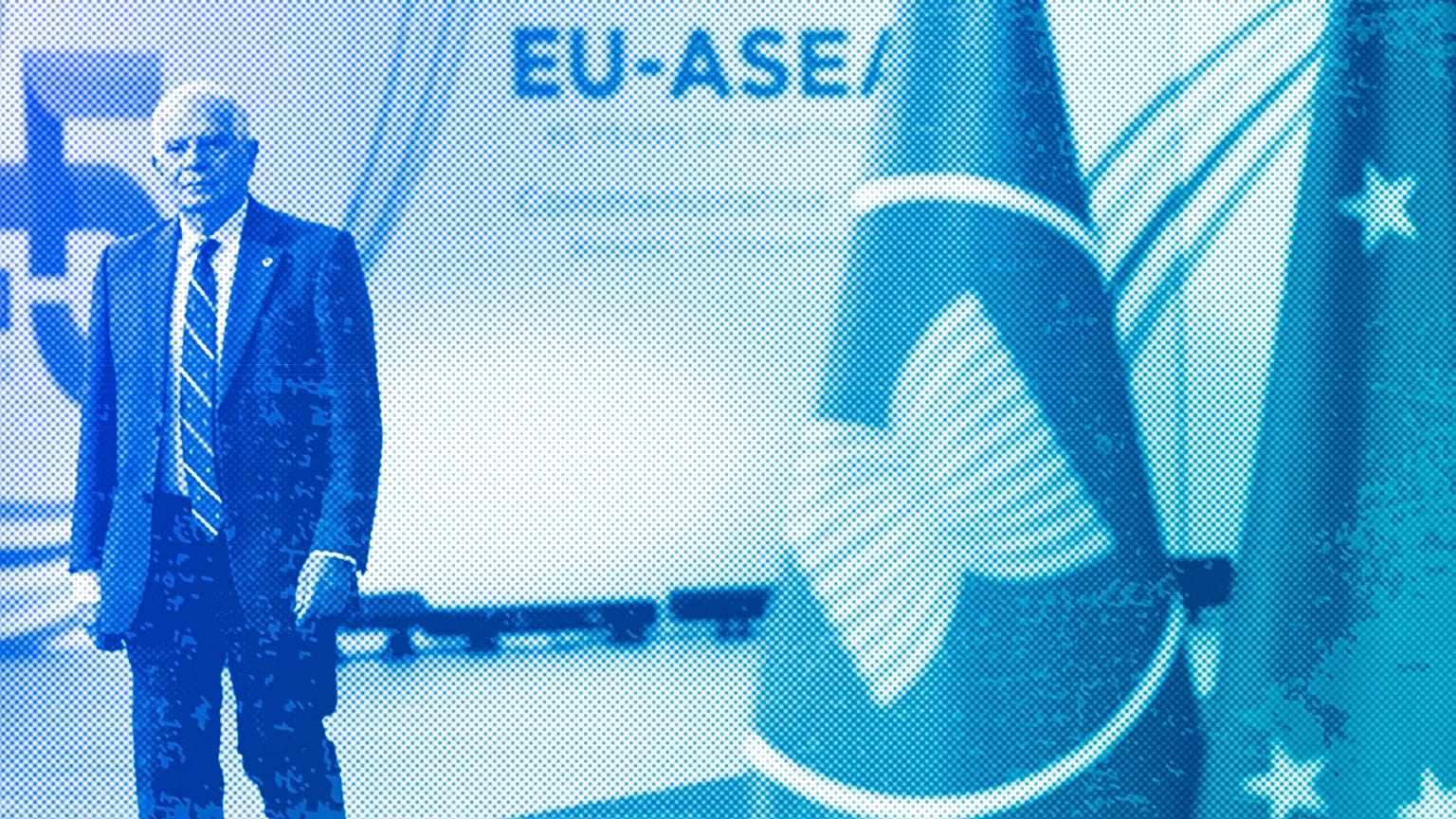European Union foreign policy chief Josep Borrell arrives for the EU-ASEAN summit in Brussels, 14 December 2022