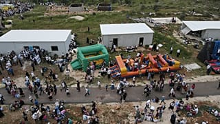 Акция протеста в Эвьятаре