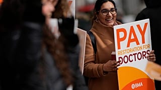Viertägiger Streik der Assistenzärzte in Großbritannien