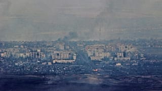Bombardeos rusos en el este de Ucrania