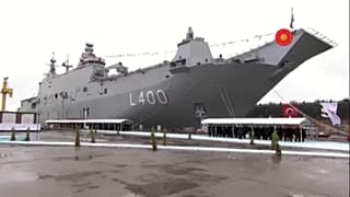 Turkish warship TCG Anadolu