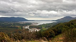 Carlingford madártávlatból