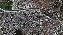 Antakya'nın uydu görüntüleri