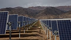 Painéis solares no Chile