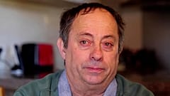 Farmer Emmanuel Villeneuve talks emotionally about the protests