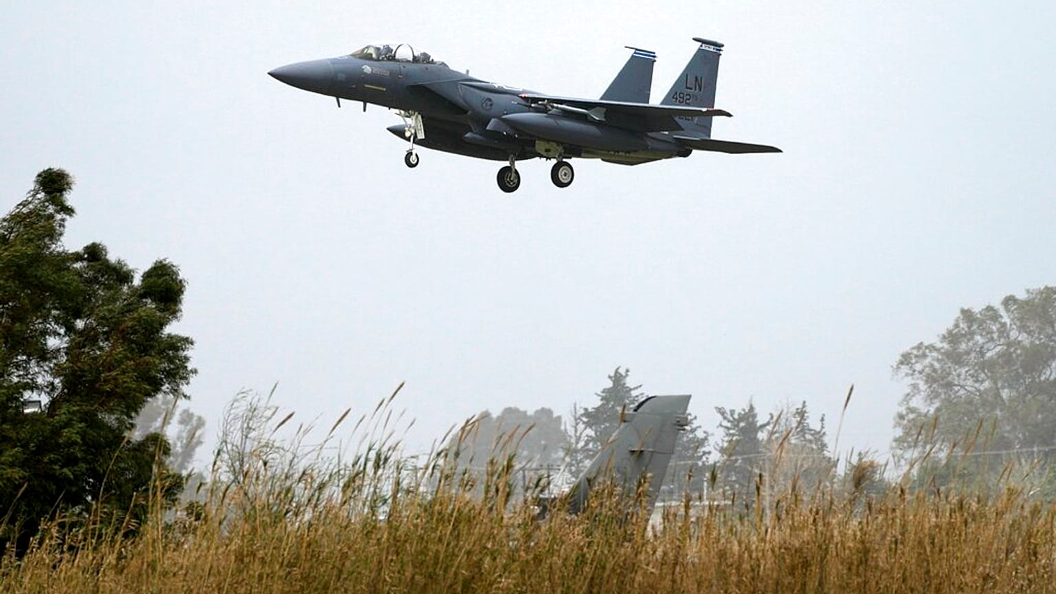 US F-15 fighter 