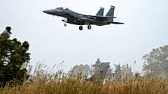 US F-15 fighter 