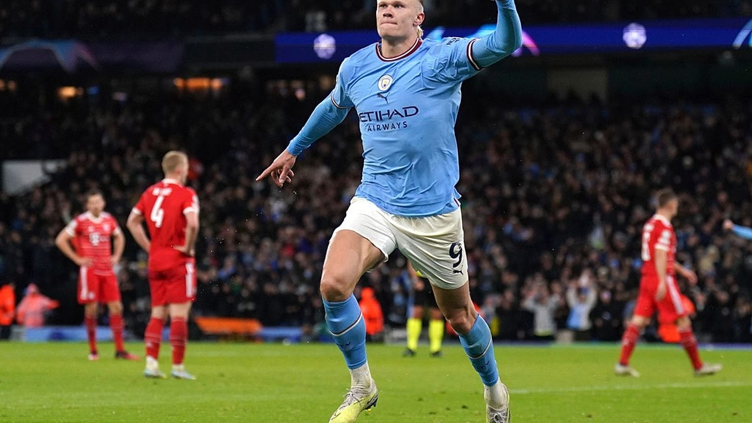 Manchesters Haaland sorgt für Pleite der Bayern in der Champions League