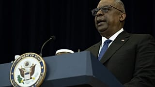 El secretario de Defensa de Estados Unidos, Lloyd Austin, quien ha prometido una investigación exhaustiva sobre la filtración del Pentágono.