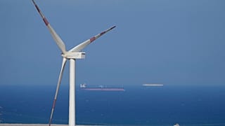 Windkraftanlage in Ägypten