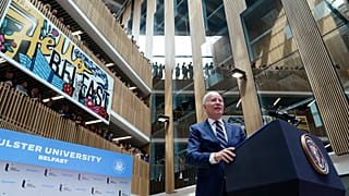 Президент США Джо Байден в Белфасте