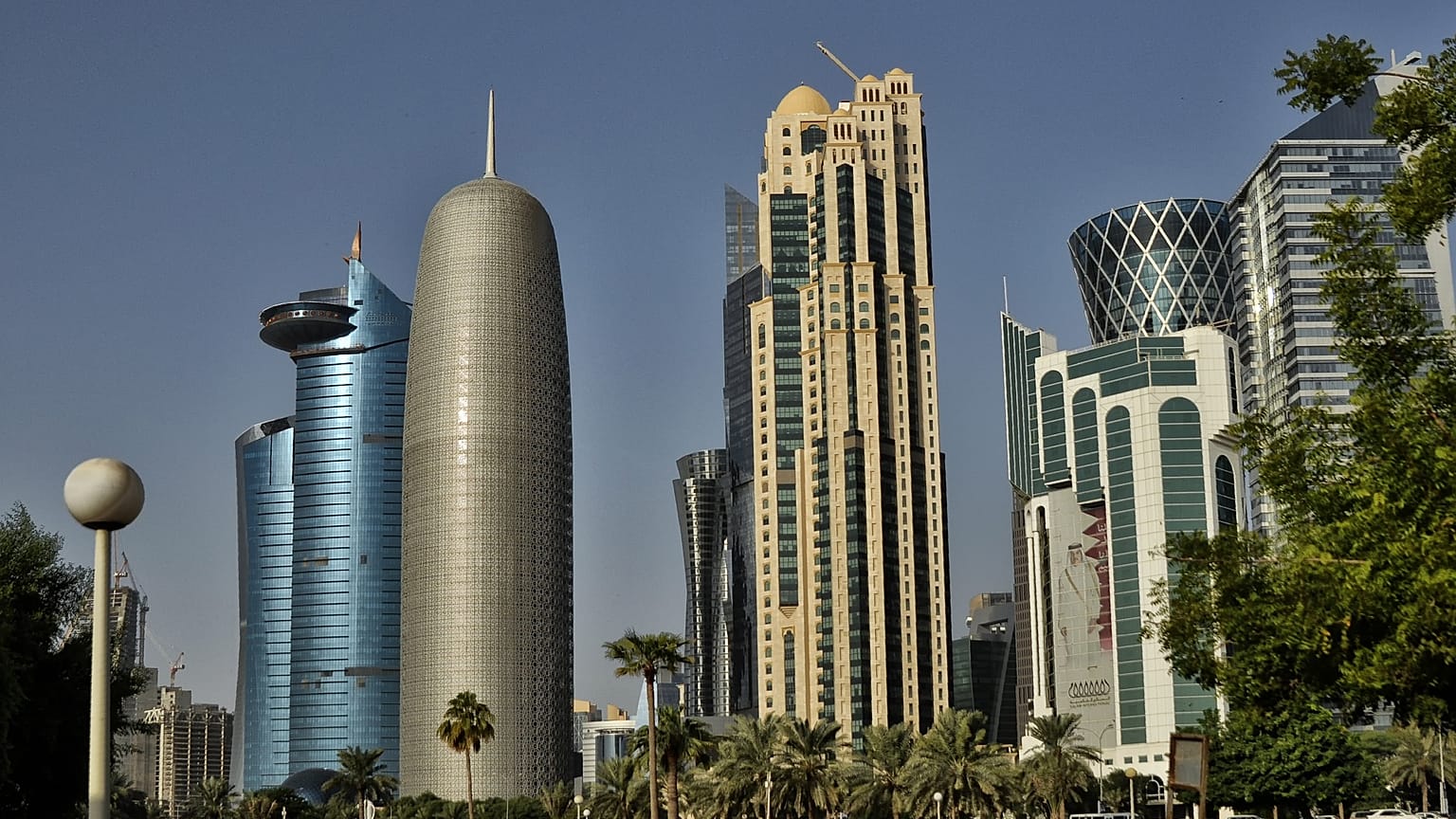 العاصمة القطرية الدوحة 