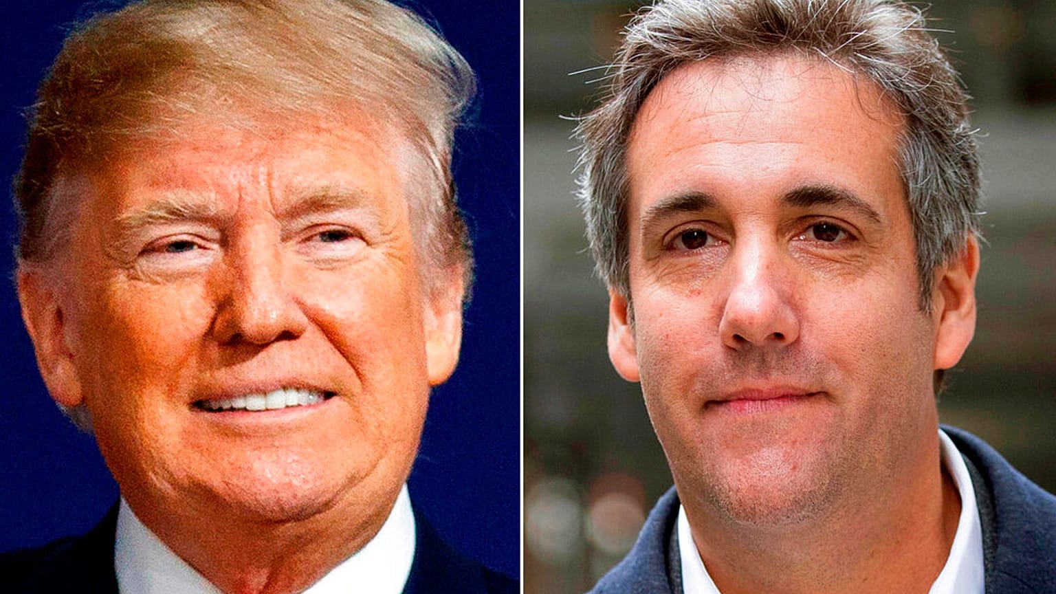 Donald Trump volt amerikai elnök és korábbi ügyvédje, Michael Cohen