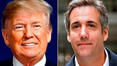 Donald Trump volt amerikai elnök és korábbi ügyvédje, Michael Cohen