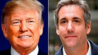 Donald Trump volt amerikai elnök és korábbi ügyvédje, Michael Cohen