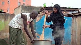 Aisha Ornella Aniotrih completes her Ramadan by giving charity to homeless children