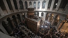 كنيسة القيامة في القدس المحتلة 