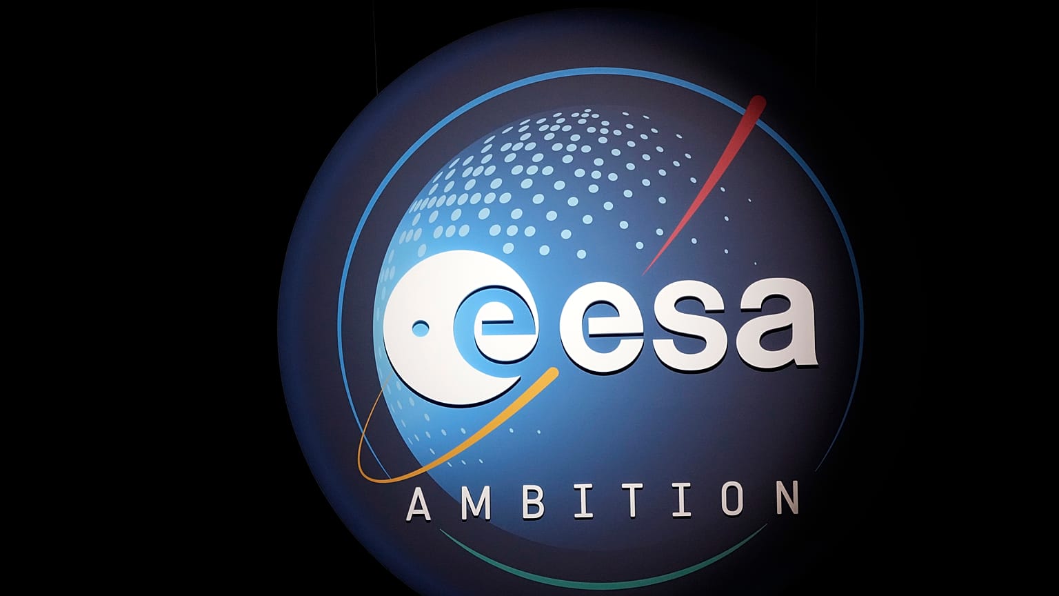 Das Logo der Europäischen Weltraumagentur ESA 