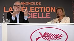 Festival delegate general Thierry Fremaux and president Iris Knobloch