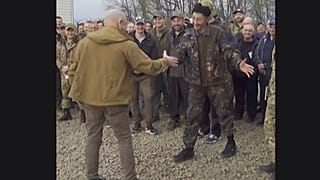 Prigoschin in der Ukraine - auf einem Foto seiner Firma Concord 