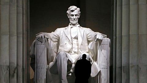The Lincoln Memorial in Washington DC