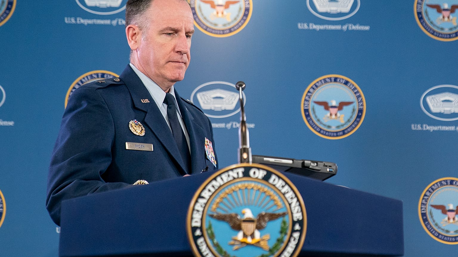 Pentagon-Sprecher Patrick Ryder