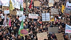 Manifestations contre la réforme des retraites en France (mars 2023).