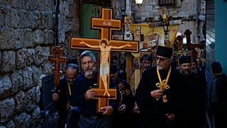 المسيرة في البلدة القديمة