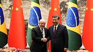 Les présidents brésilien et chinois à Pékin le 14 avril 2023