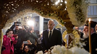Ο Νίκος Δένδιας στην Ίμβρο