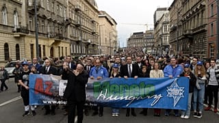 Az Élet menete a VII. kerületi Rottenbiller utcában, Budapest, 2023. 04. 16.
