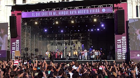 FILE- Resurrection Festival underway in Madrid, the Spanish capital