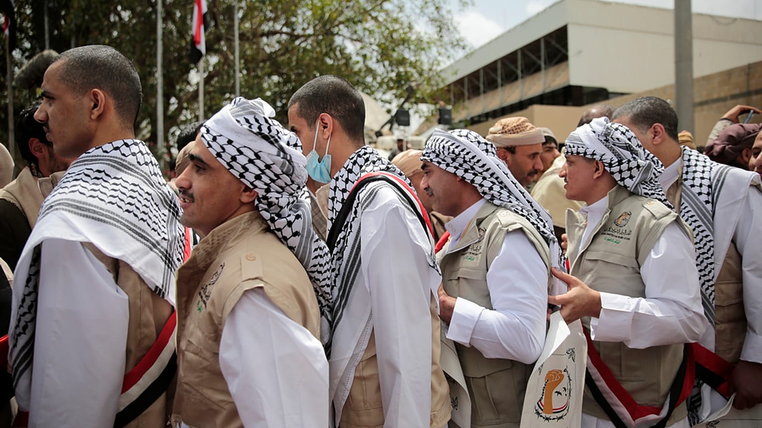 Yemen'de serbest bırakılan savaş tutsakları 