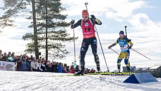 A biatlon-világkupa női sprintversenye a norvégiai Holmenkollenben 2023. március 18-án