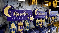 بيع زينة رمضان في ديربورن الأمريكية