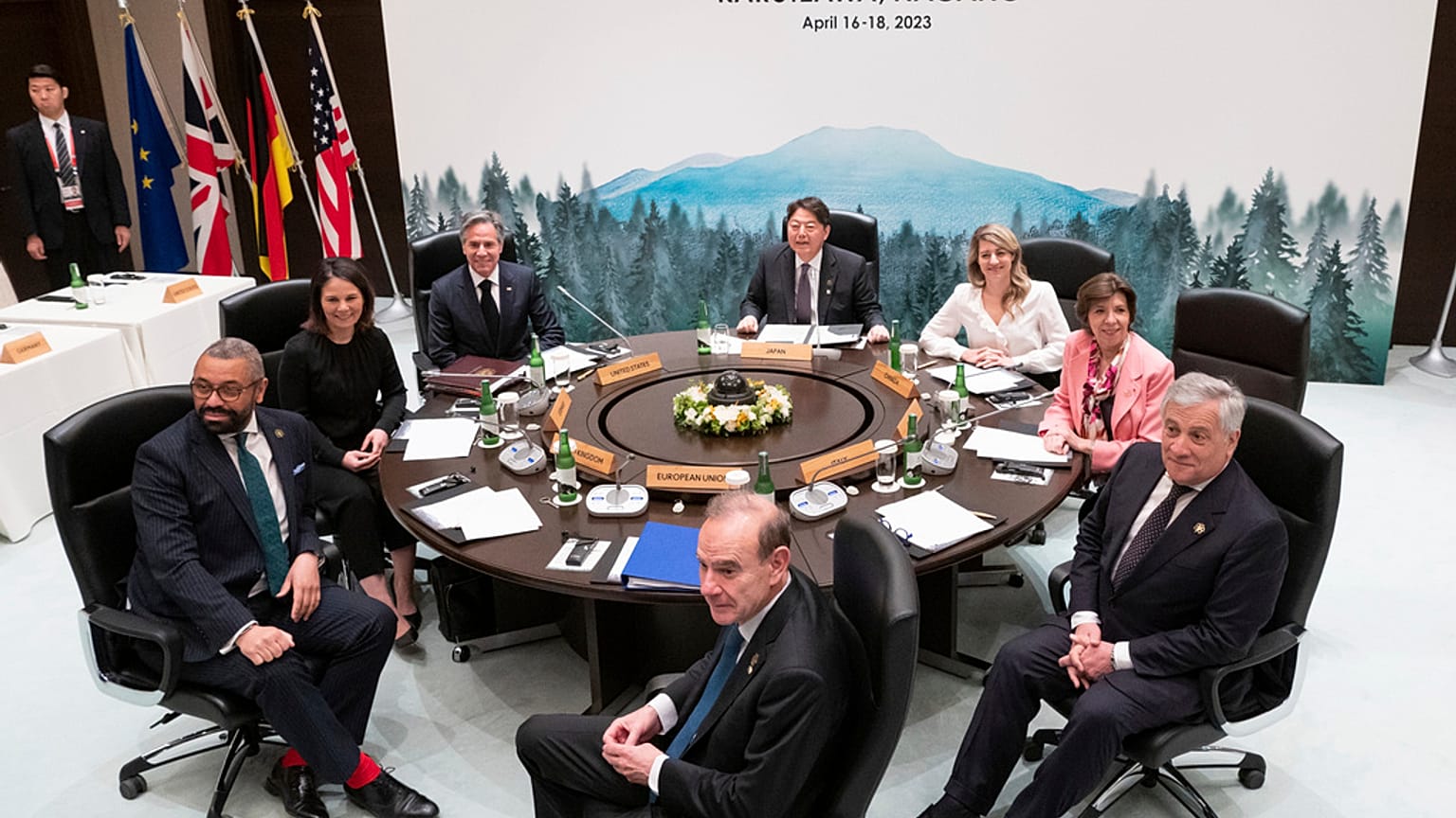 G7 ülkeleri dışişleri bakanları Japonya'da bir araya geldi