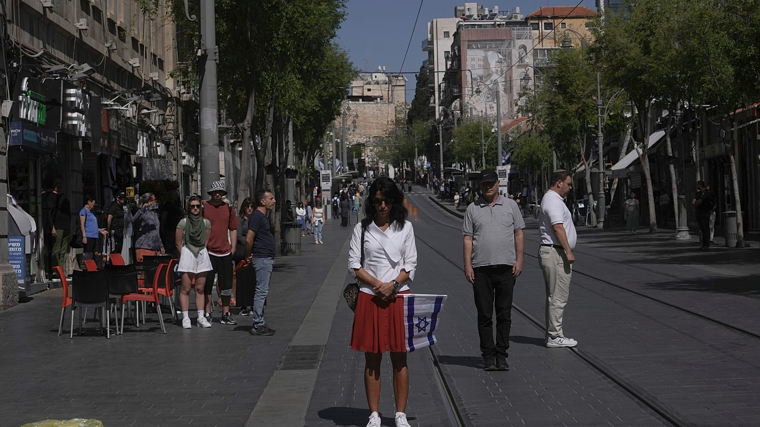 Images de Tel-Aviv et Jérusalem.