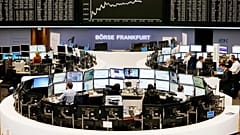 مؤشر الأسهم الألمانية (DAX) في بورصة الأسهم في فرانكفورت