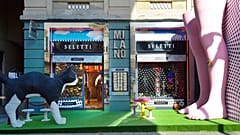 Quirky Italian design house Seletti's store and showroom in Milan 
