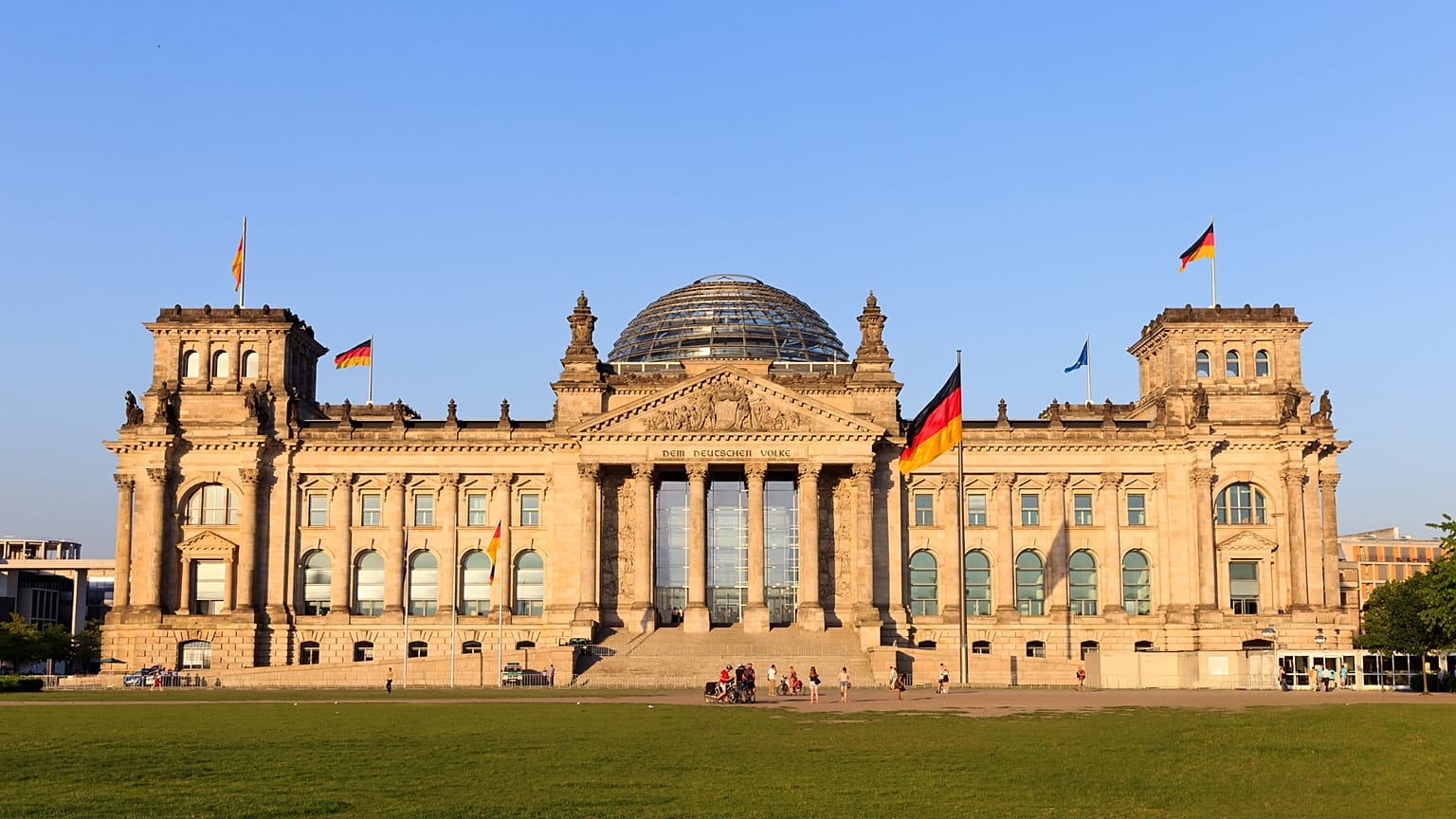 The Reichstag in Berlin