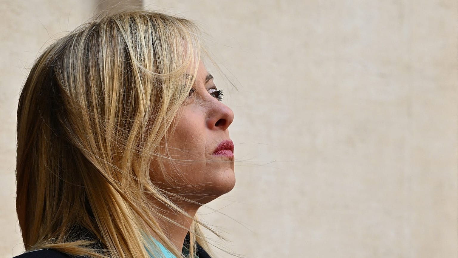 Giorgia Meloni, présidente du Conseil italien.