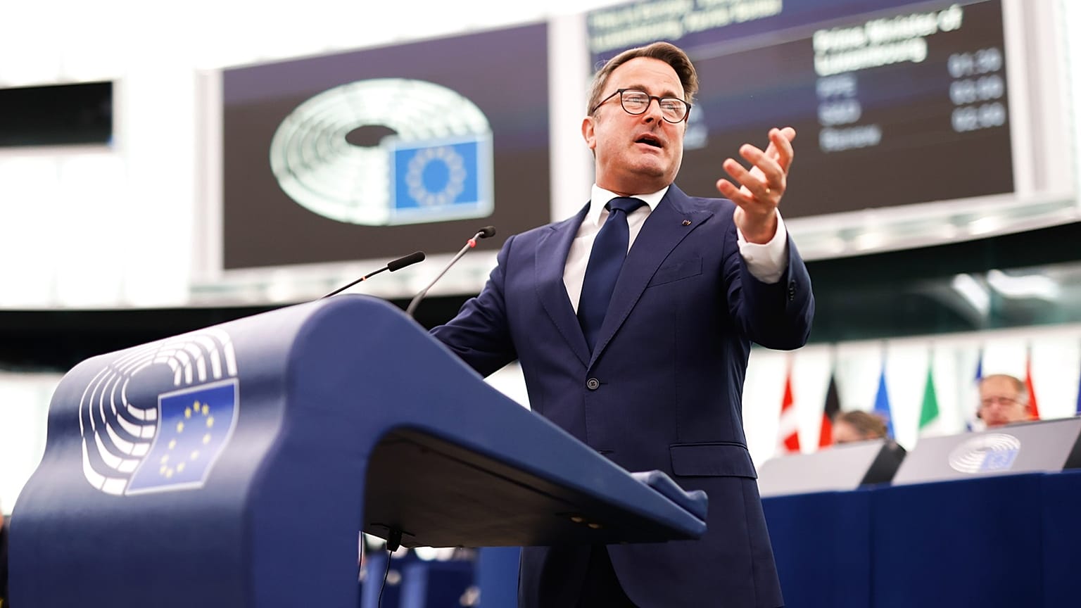 Xavier Bettel è primo ministro dal dicembre 2013