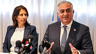 رضا پهلوی، فرزند آخرین پادشاه ایران و گیلا گاملیل، وزیر اطلاعات اسرائیل