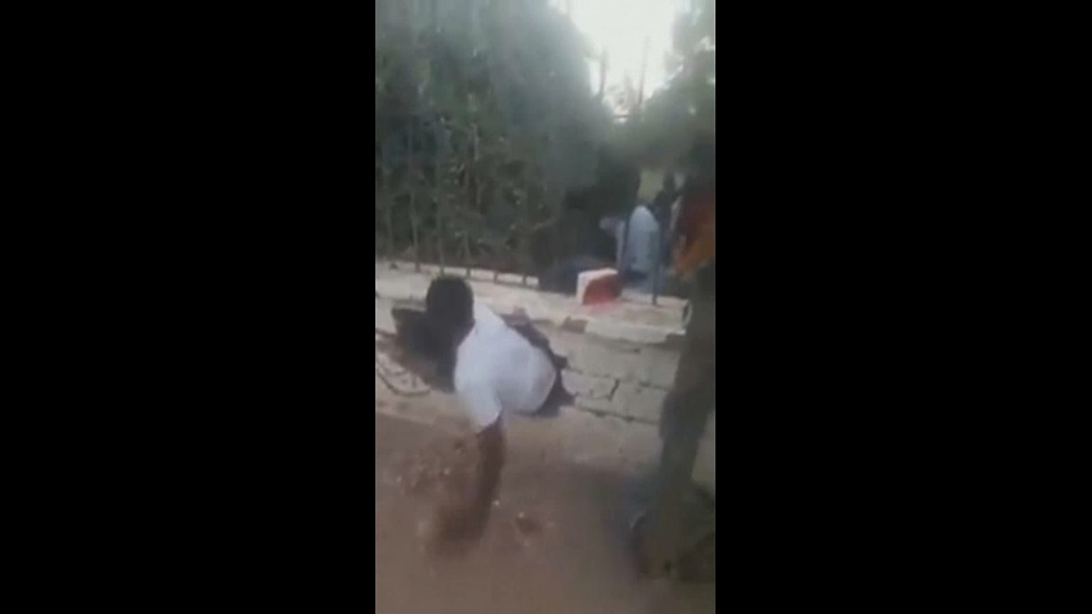 لقطة من الفيديو الذي نشره الجيش السوداني
