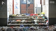 تصویر منتشر شده توسط دفتر رسانه‌ای انصارالله حوثی، پس از حادثه ازدحام جمعیت مرگبار در صنعاء یمن، چهارشنبه، ۱۹ آوریل ۲۰۲۳.