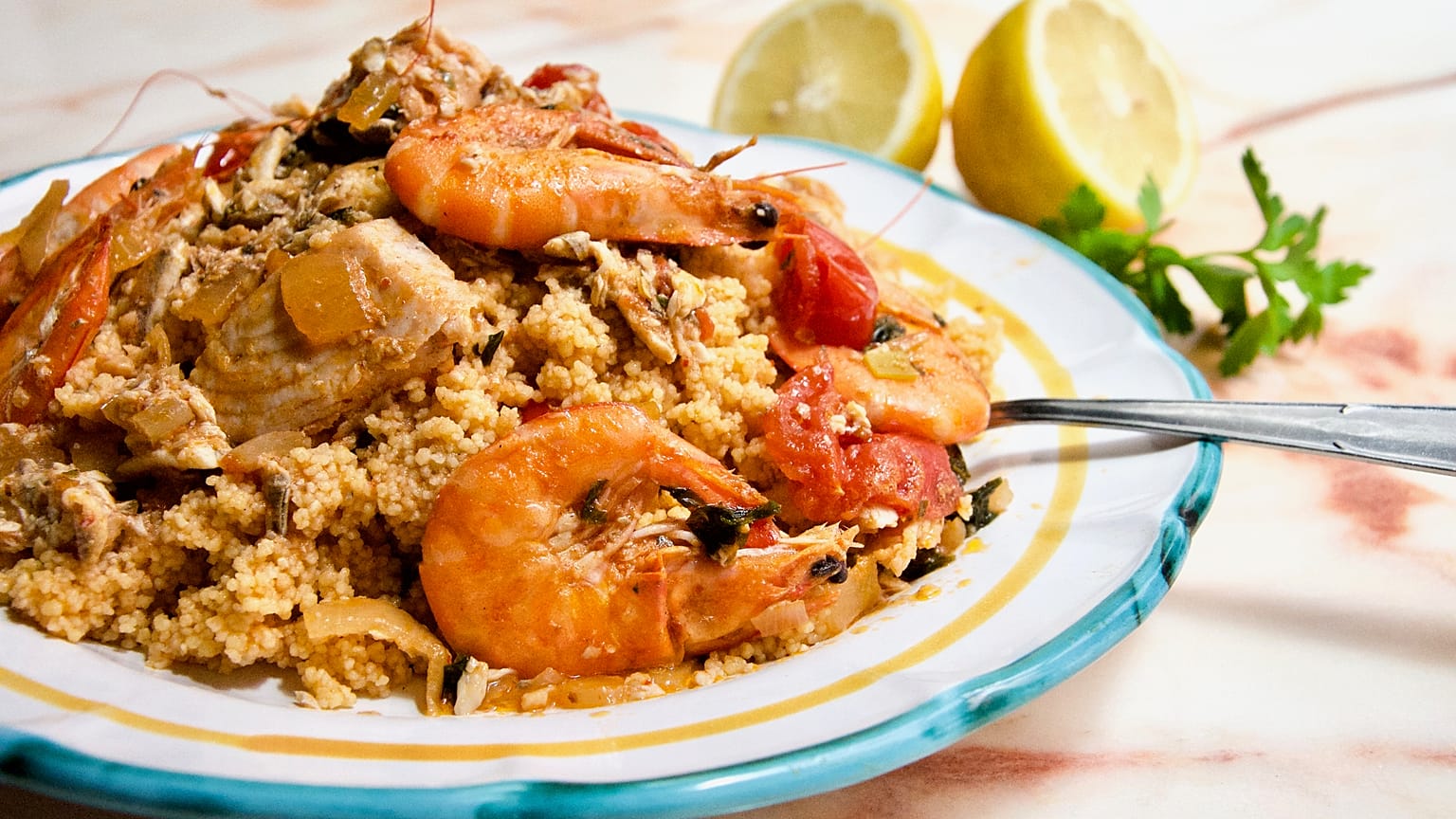 How to make couscous alla trapanese