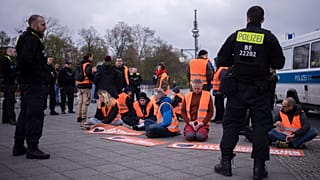  Klimaprotest der "Letzten Generation" 