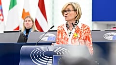 Η Επίτροπος της ΕΕ για τις χρηματοοικονομικές υπηρεσίες, Μέιριντ Μακγκίνες